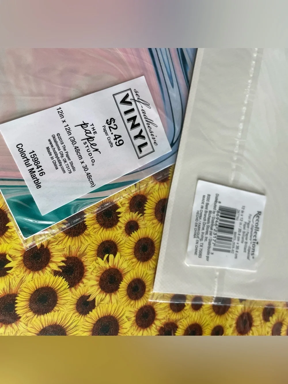Assorted Patterned Scrapbook Paper Pack - Multicolor 50 sheets